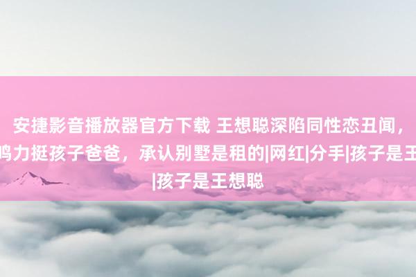 安捷影音播放器官方下载 王想聪深陷同性恋丑闻，黄一鸣力挺孩子爸爸，承认别墅是租的|网红|分手|孩子是王想聪