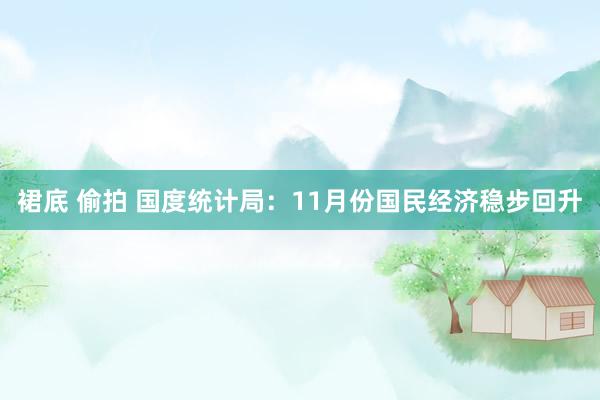 裙底 偷拍 国度统计局：11月份国民经济稳步回升